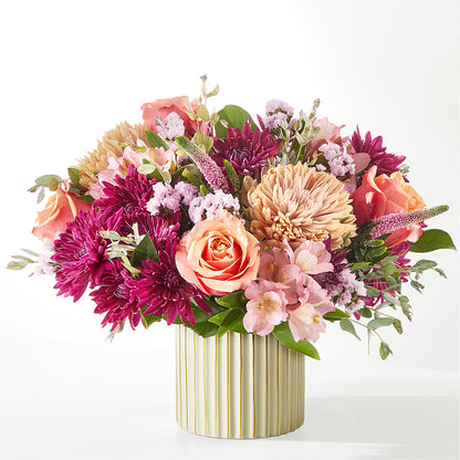 Berry Cobbler Bouquet with Ivory Vase – C & C SENSATIONS, Waynesboro VA