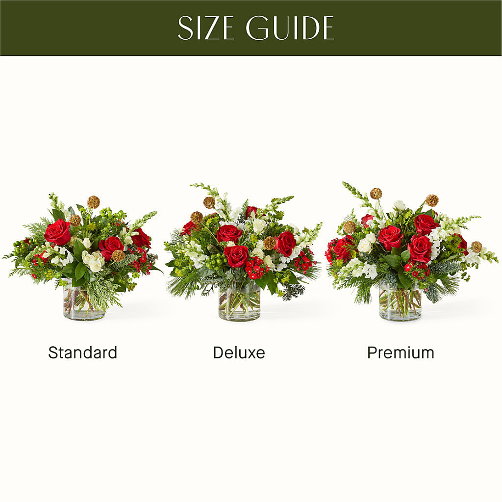 Deck the Halls Bouquet – C & C SENSATIONS, Waynesboro VA