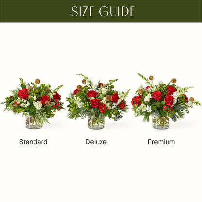 Deck the Halls Bouquet – C & C SENSATIONS, Waynesboro VA