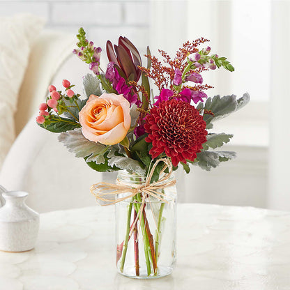 Moody Hues Bouquet – C & C SENSATIONS, Waynesboro VA