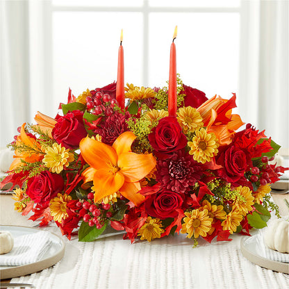 Autumn's Embrace Centerpiece – C & C SENSATIONS, Waynesboro VA
