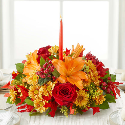 Autumn's Embrace Centerpiece – C & C SENSATIONS, Waynesboro VA