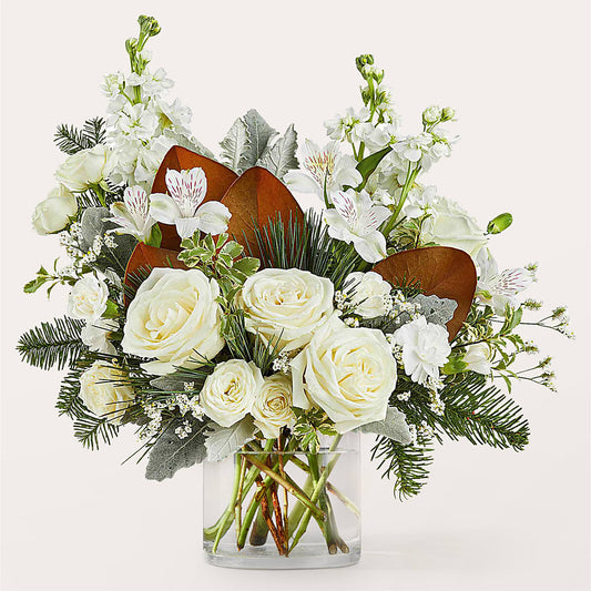 Fresh Snowfall Bouquet – C & C SENSATIONS, Waynesboro VA