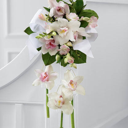Perfect Entrance Pew Arrangement – C & C SENSATIONS, Waynesboro VA