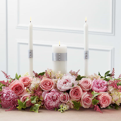 Worldwide Romance Unity Candle Arrangement – C & C SENSATIONS, Waynesboro VA